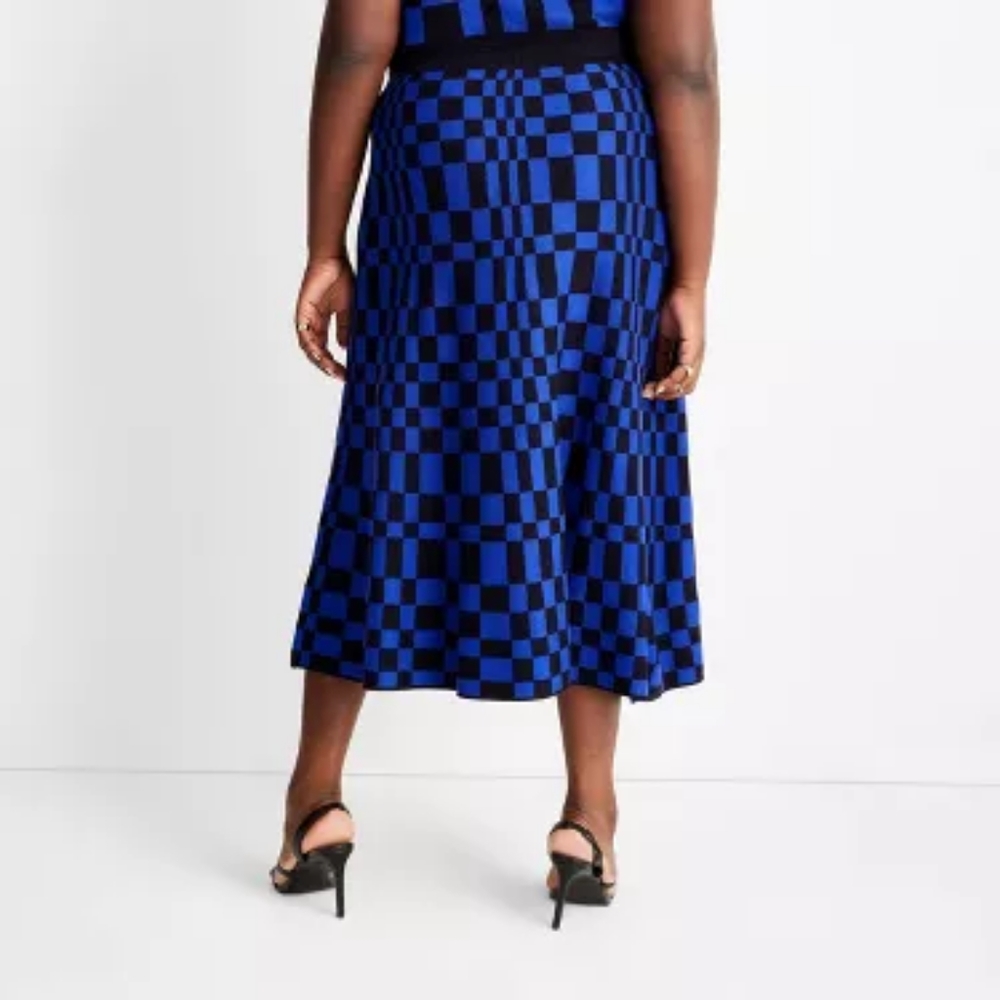 Sweater Midi Skirt - Future Collective w/ Kahlana Barfield Brown SOLD OUT ONLINE - Picture 5 of 6